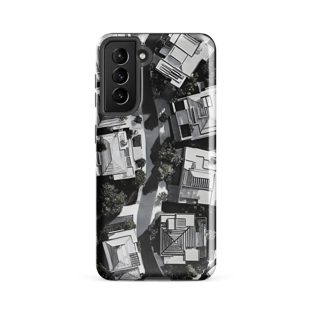 Serenity in Structure | Phone Case |  S21 FE | Tough Case | Glossy