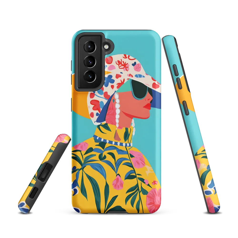Tropical Confidence: A Fashion Portrait