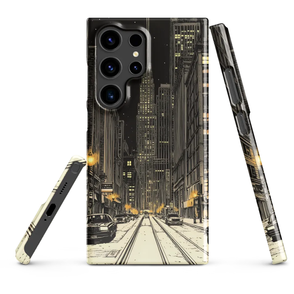 Whispers of the Night City | Phone Case |  S24 Ultra | Snap Case | Glossy