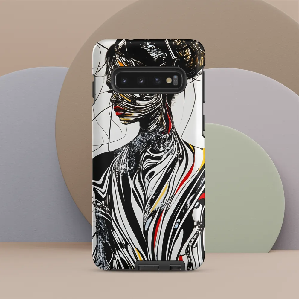 Whispers of the Abstract | Phone Case |  S10 | Tough Case | Matte