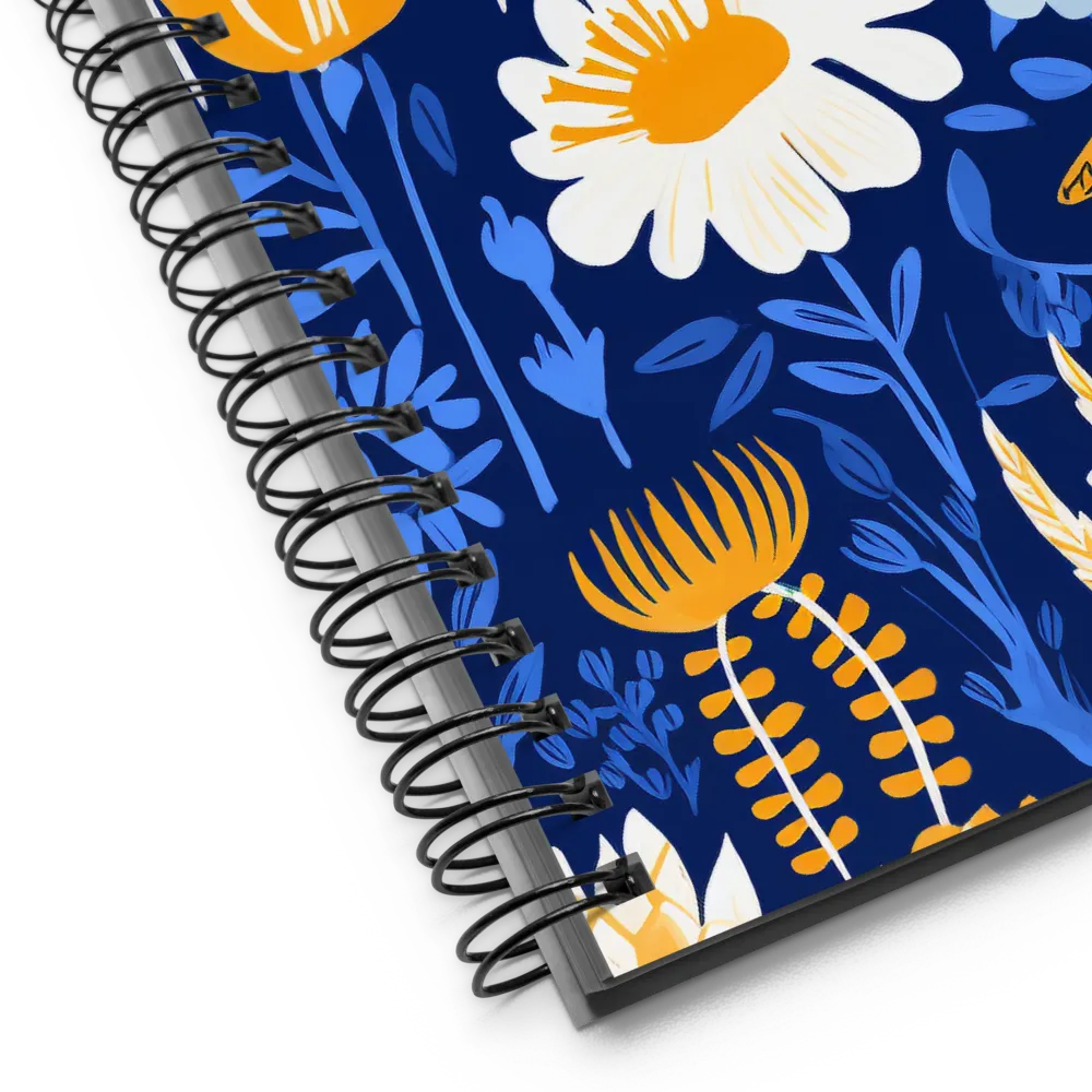 Floral Symphony | Spiral Notebook