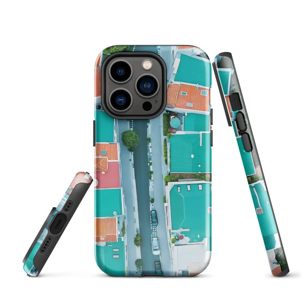 Charming Urban Tapestry | Phone Case |  14 Pro | Tough Case | Glossy