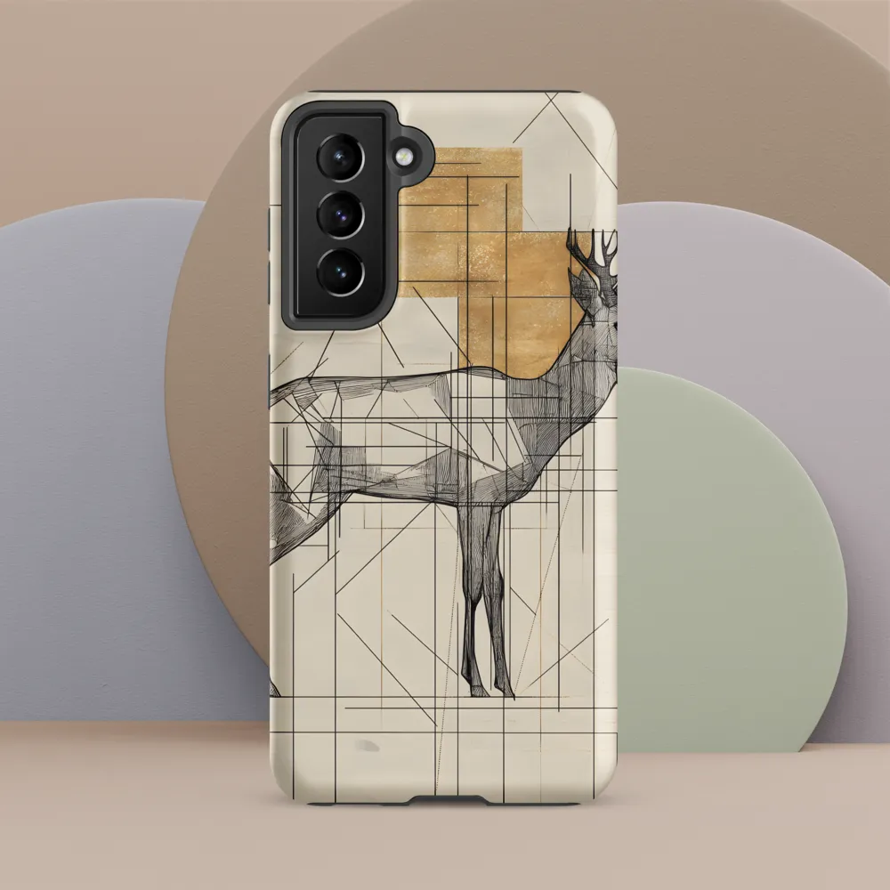 Geometric Elegance: The Majestic Deer