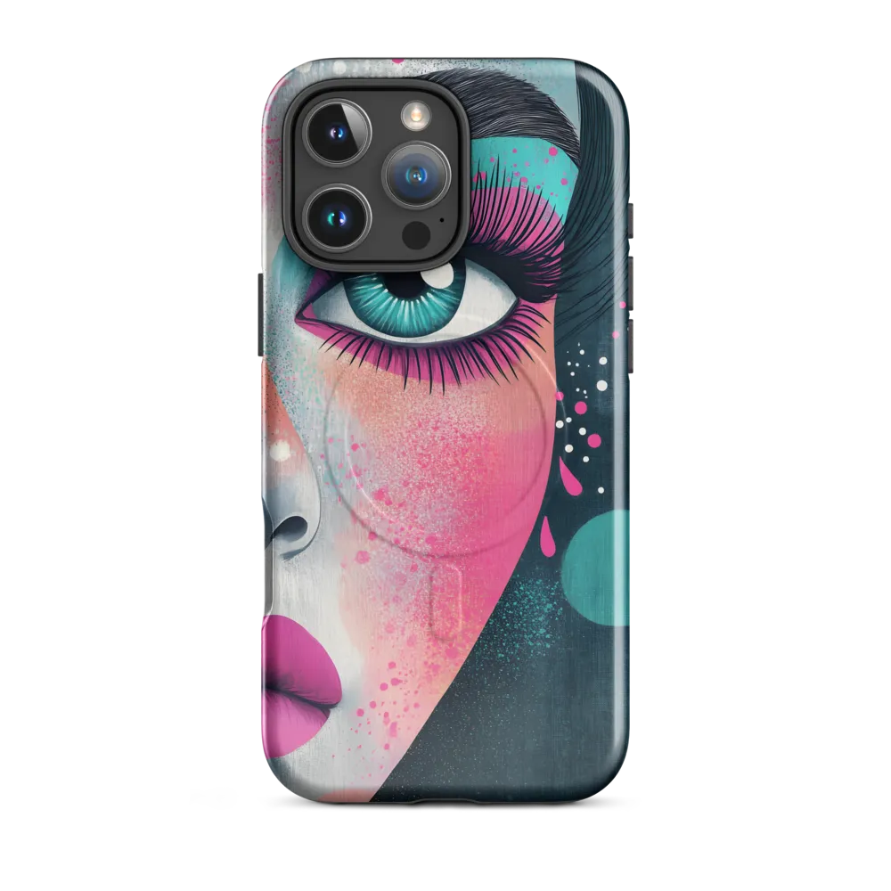 Vibrant Gaze | Phone Case |  16 Pro Max | MagSafe® Tough Case | Glossy