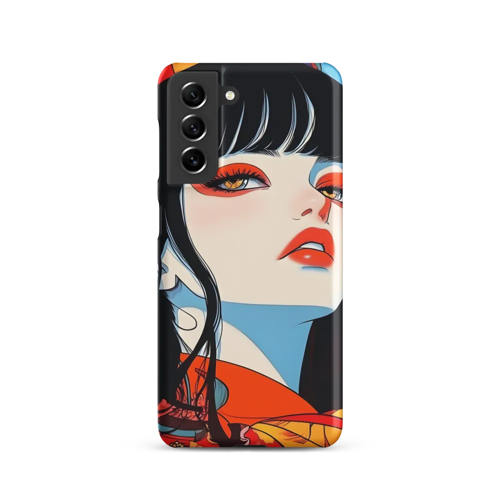 Vibrant Elegance | Phone Case |  S21 | Snap Case | Matte