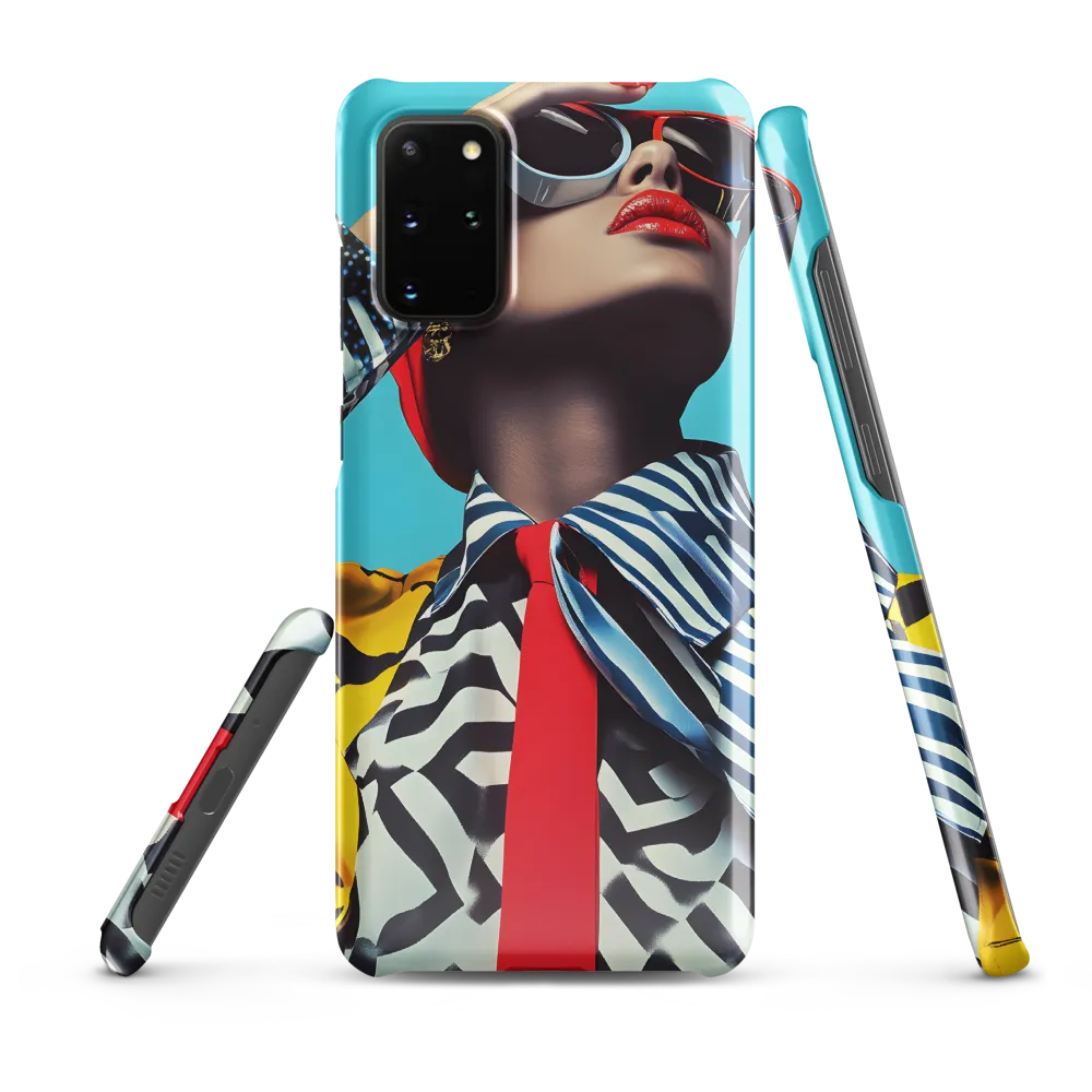 Chic Confidence in Bold Patterns