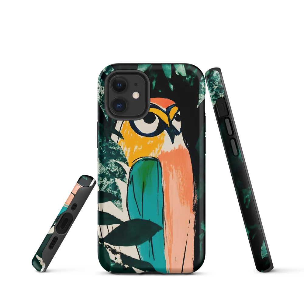 Camouflaged Majesty: The Abstract Owl