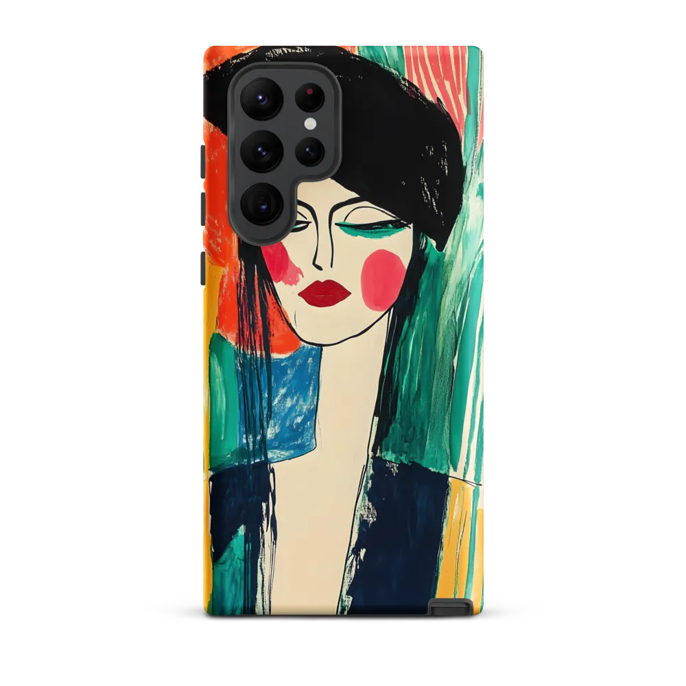 Portrait of Confidence | Phone Case |  S22 Ultra | Tough Case | Matte