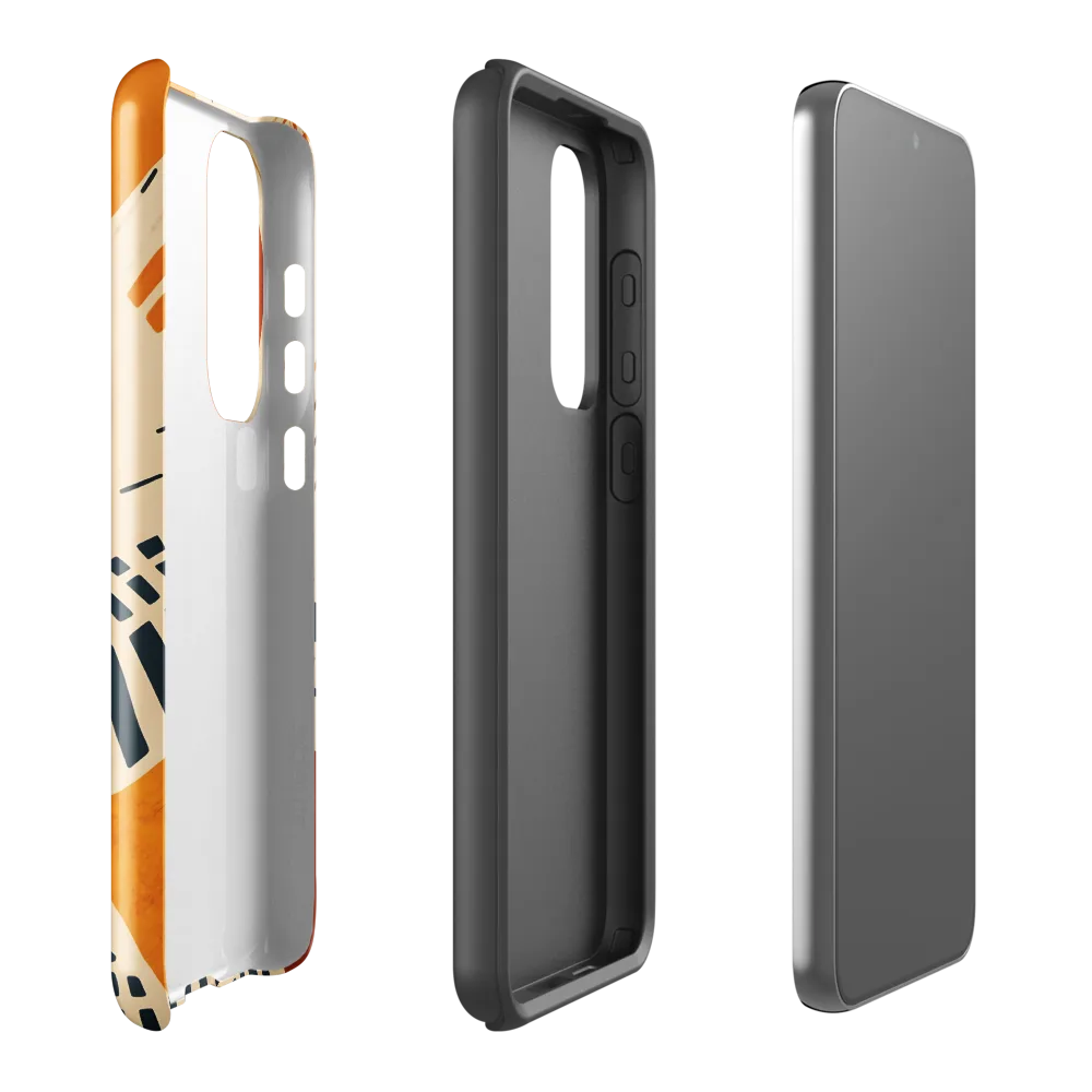 Urban Patterns in Harmony | Phone Case |  S23 Plus | Tough Case | Glossy