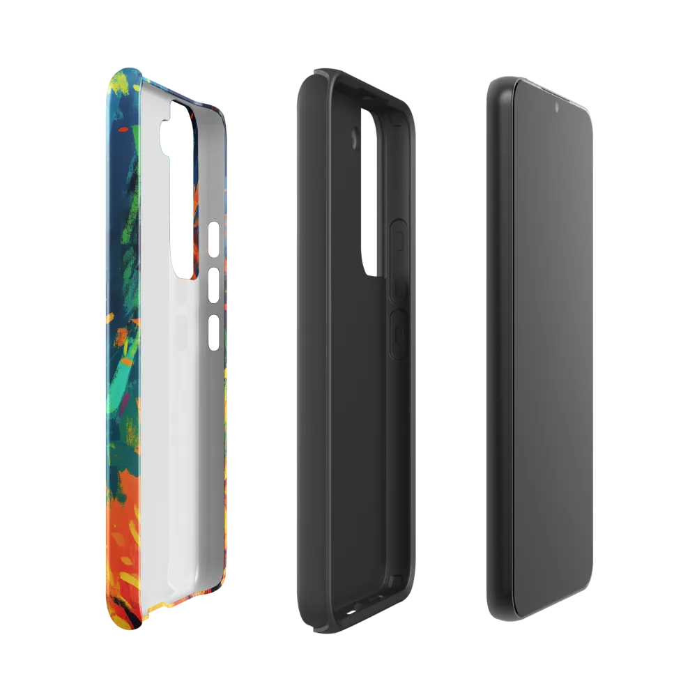 Joyful Escape into Nature | Phone Case |  S22 | Tough Case | Glossy