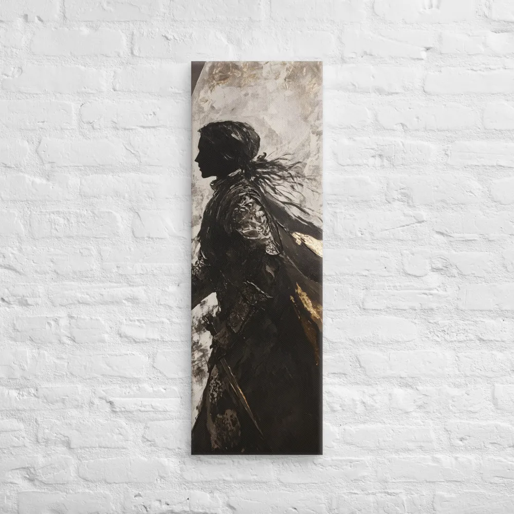 The Silhouette of Valor | Canvas | 12″×36″