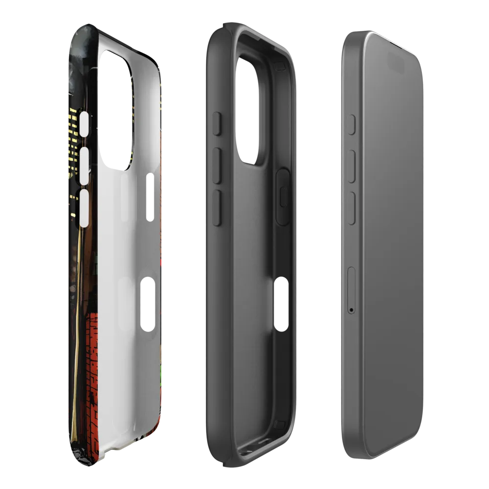 Nocturnal Cityscape: The Hidden Alley | Phone Case |  16 Pro | Tough Case | Matte