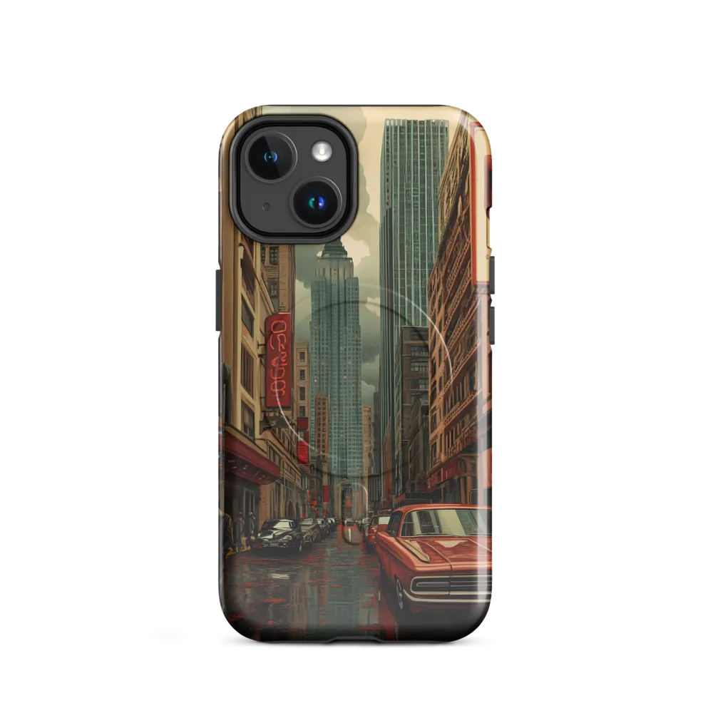 Nostalgic Cityscape: Reflections of a Forgotten Era