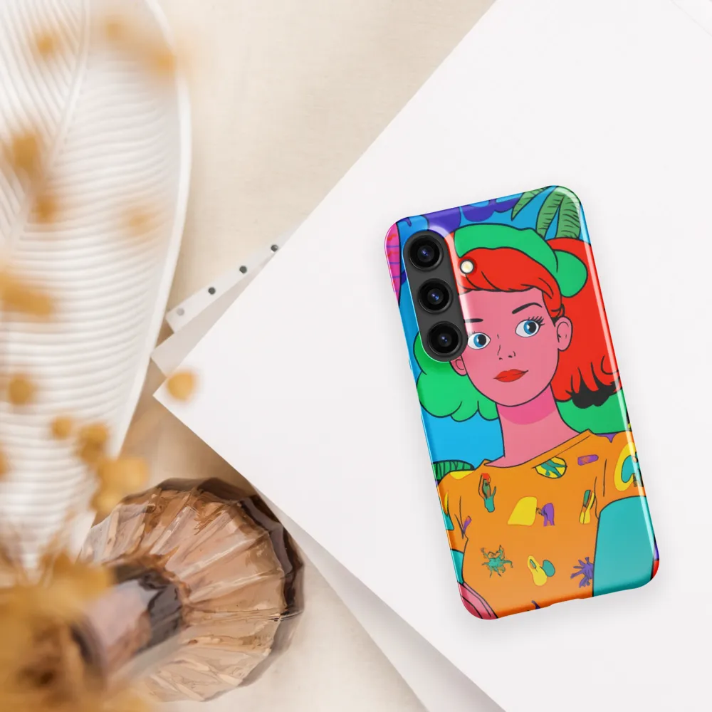 Tropical Vibes: A Playful Portrait