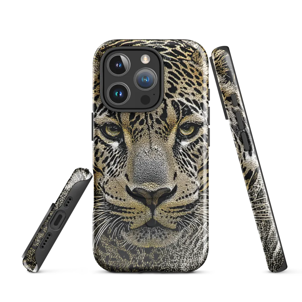 The Majestic Gaze: Portrait of a Leopard