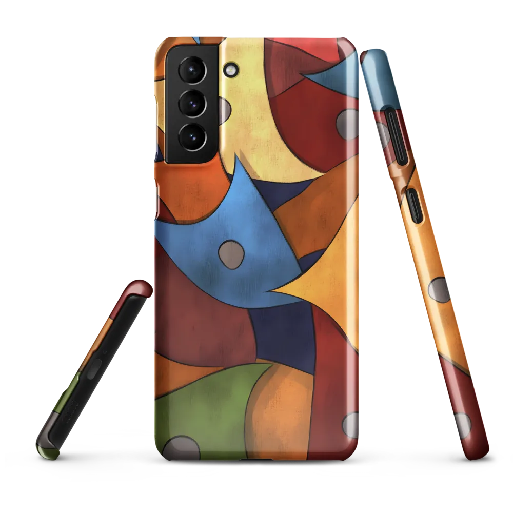 Vibrant Interplay of Shapes