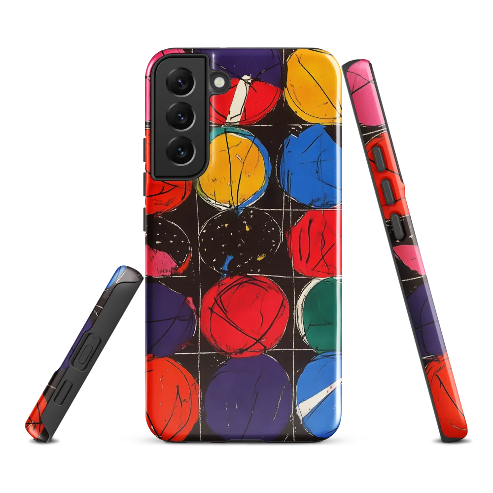 Colorful Circles in Abstract Harmony