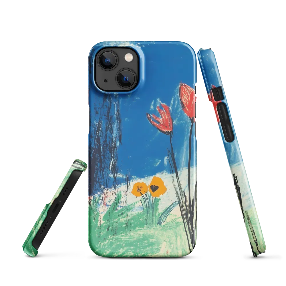 Joyful Blossoms in Blue
