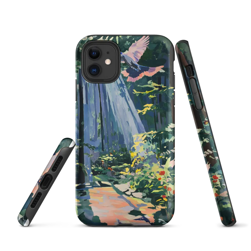 Flight of Light: A Serene Forest