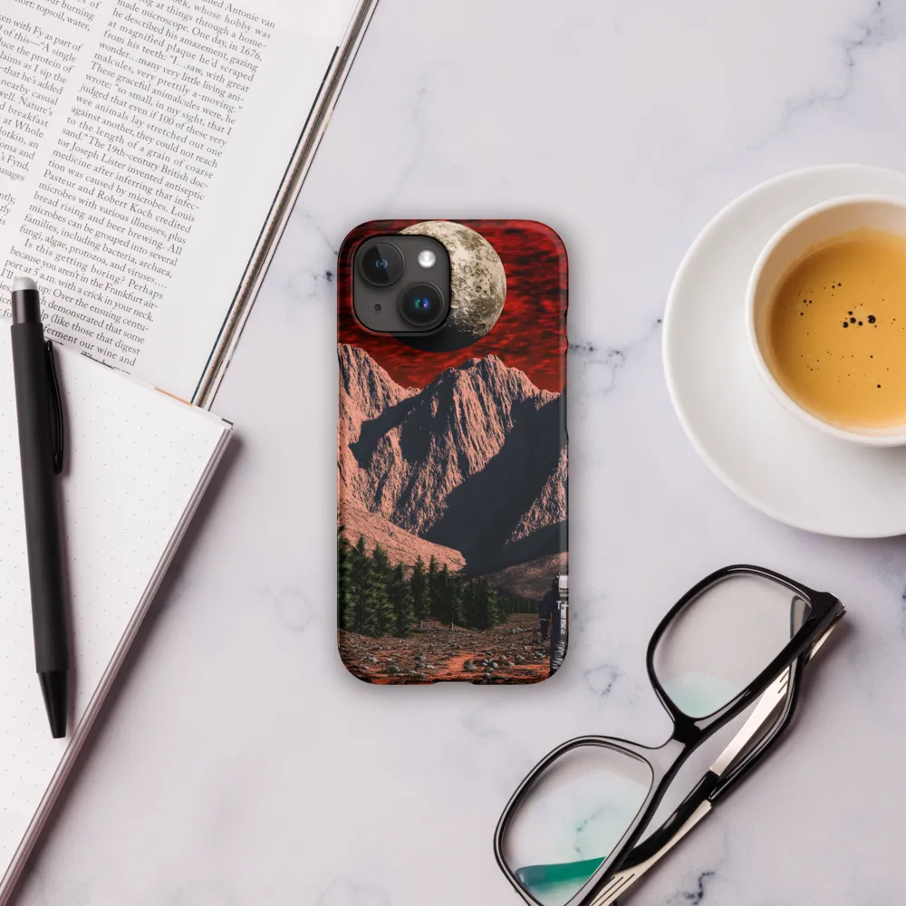 Beyond the Mountains: An Astronaut's Journey | Phone Case |  15 | Snap Case | Matte