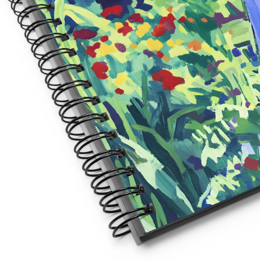 A Moment in the Garden | Spiral Notebook