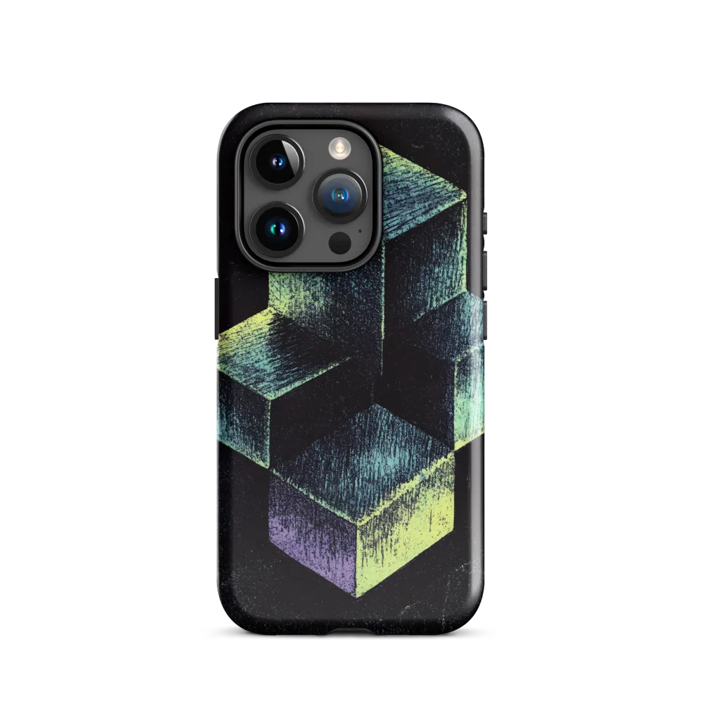 Illuminated Geometry | Phone Case |  15 Pro | Tough Case | Glossy