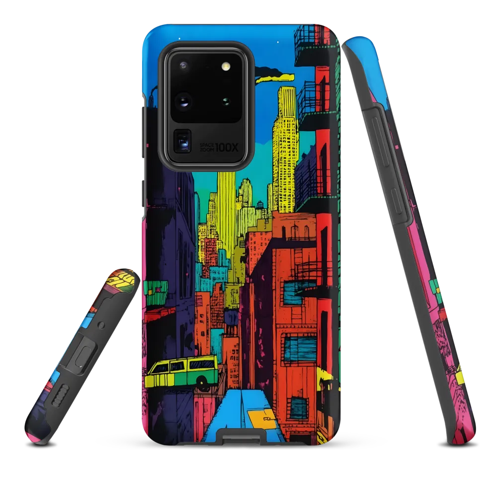Urban Vibrance: A Pop Art Cityscape