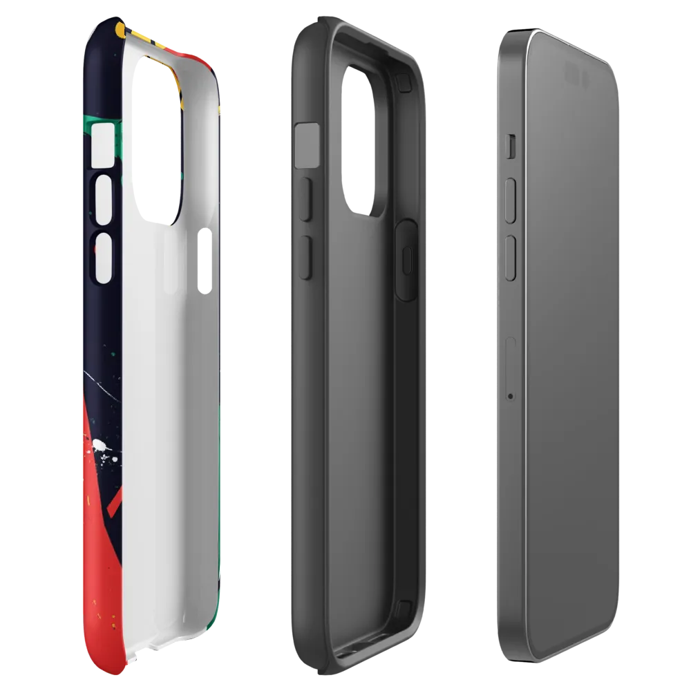 Dynamic Geometries | Phone Case |  14 Pro Max | Tough Case | Glossy