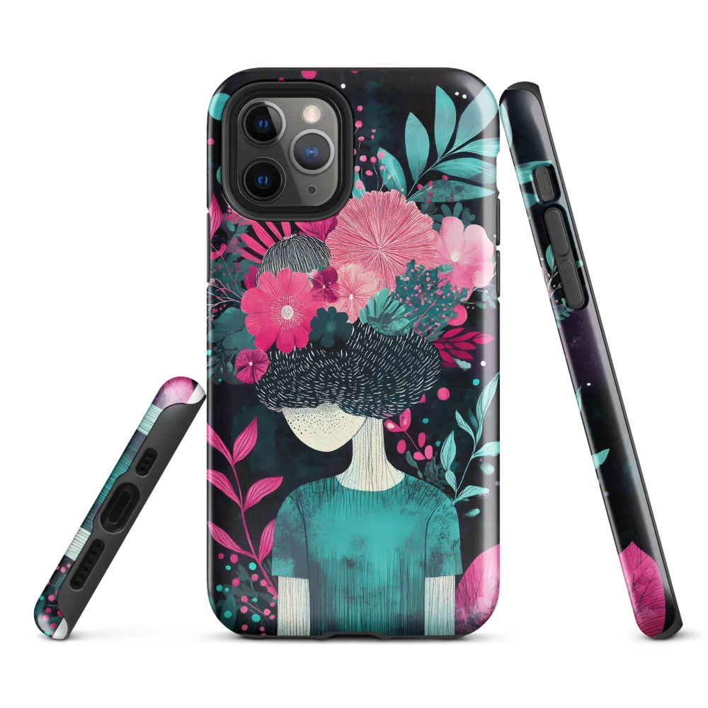 Floral Harmony: A Portrait of Serenity
