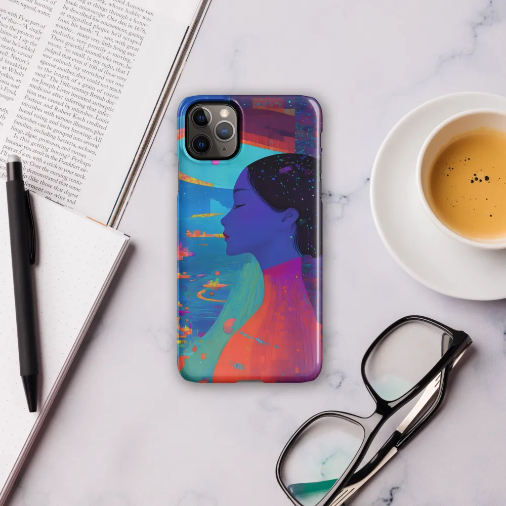 Serene Reflections in a Futuristic Dreamscape | Phone Case |  11 Pro Max | Snap Case | Glossy