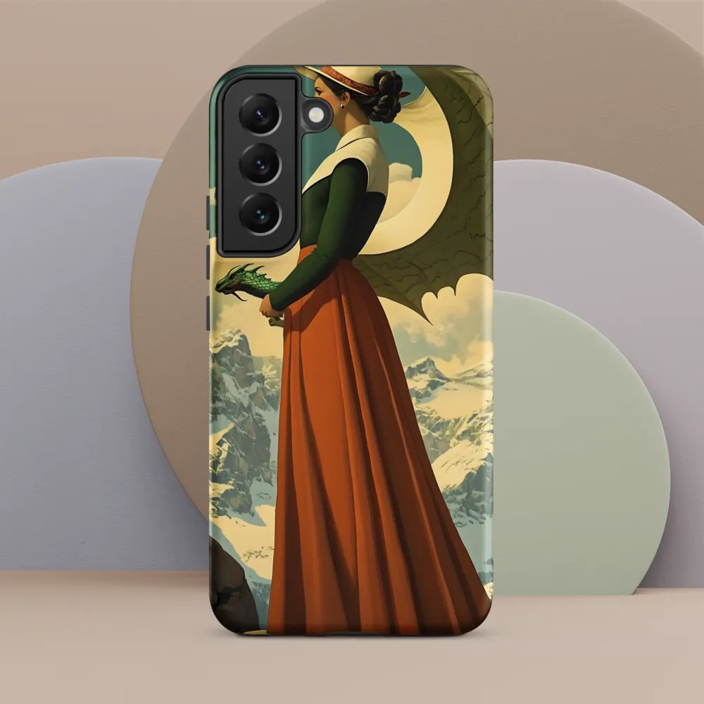 Mystic Harmony: The Dragon Keeper | Phone Case |  S22 Plus | Tough Case | Matte