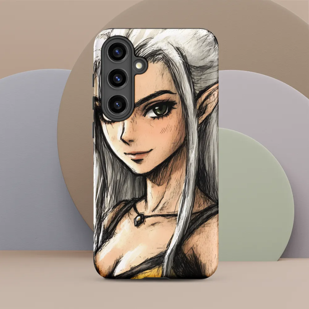 Ethereal Elegance: The Elf's Portrait