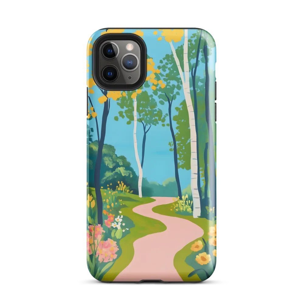 The Winding Path of Nature | Phone Case |  11 Pro Max | Tough Case | Glossy