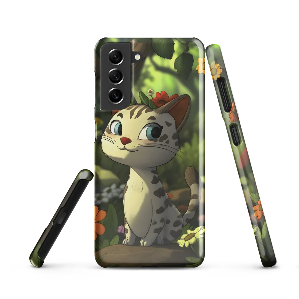 Whimsical Forest Cat