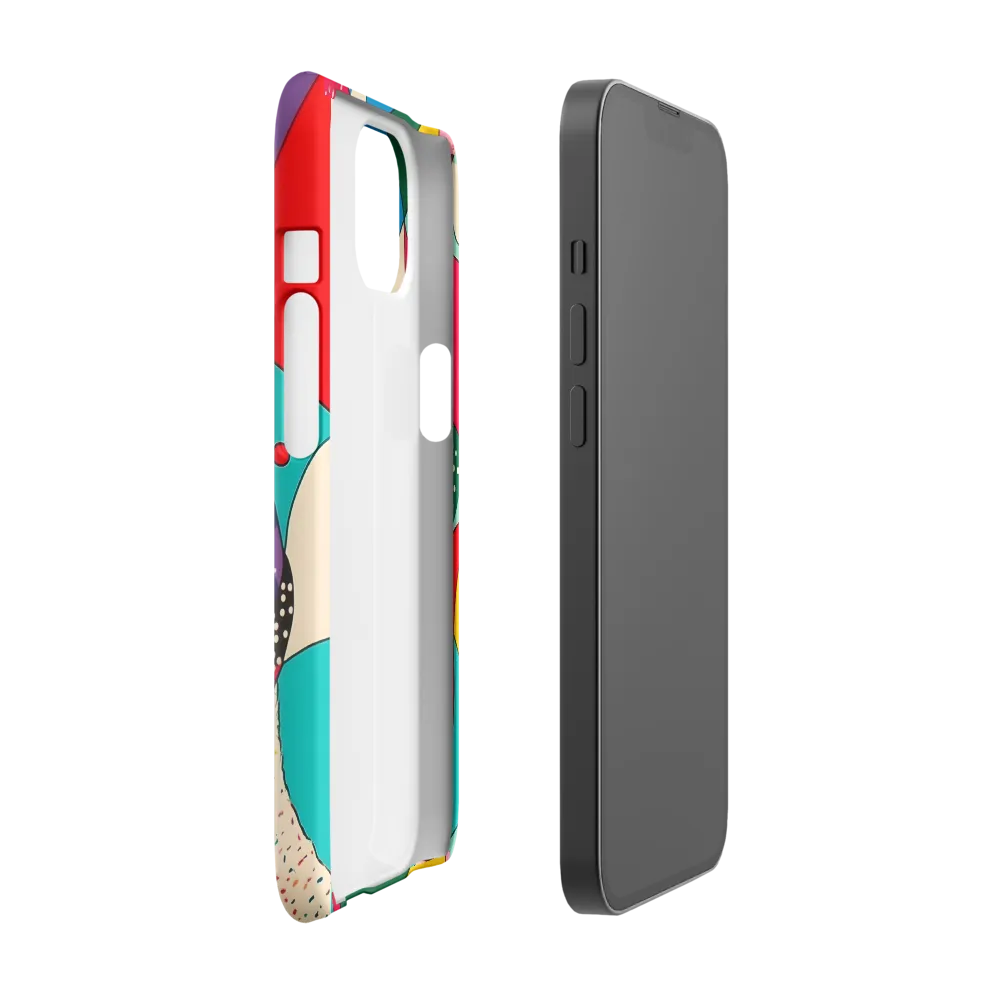 Playful Geometry in Color | Phone Case |  13 | Snap Case | Glossy