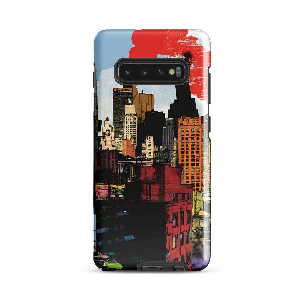 City Pulse: Urban Vibrance | Phone Case |  S10 Plus | Tough Case | Glossy