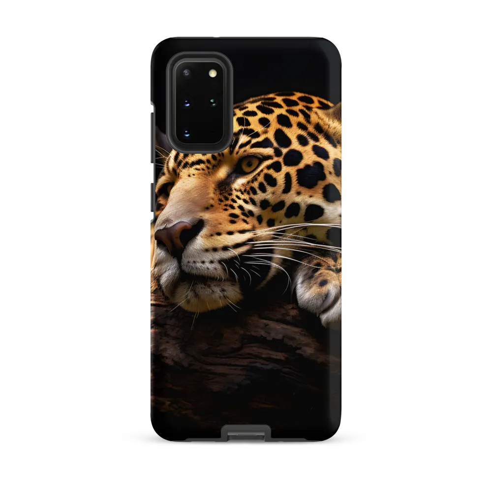 Tranquil Majesty: The Resting Leopard