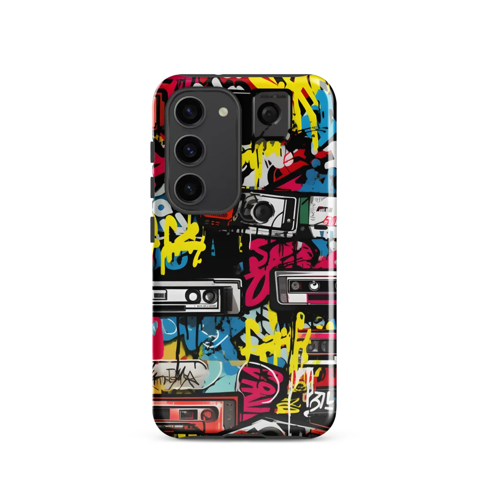 Urban Nostalgia: A Retro Cassette Explosion
