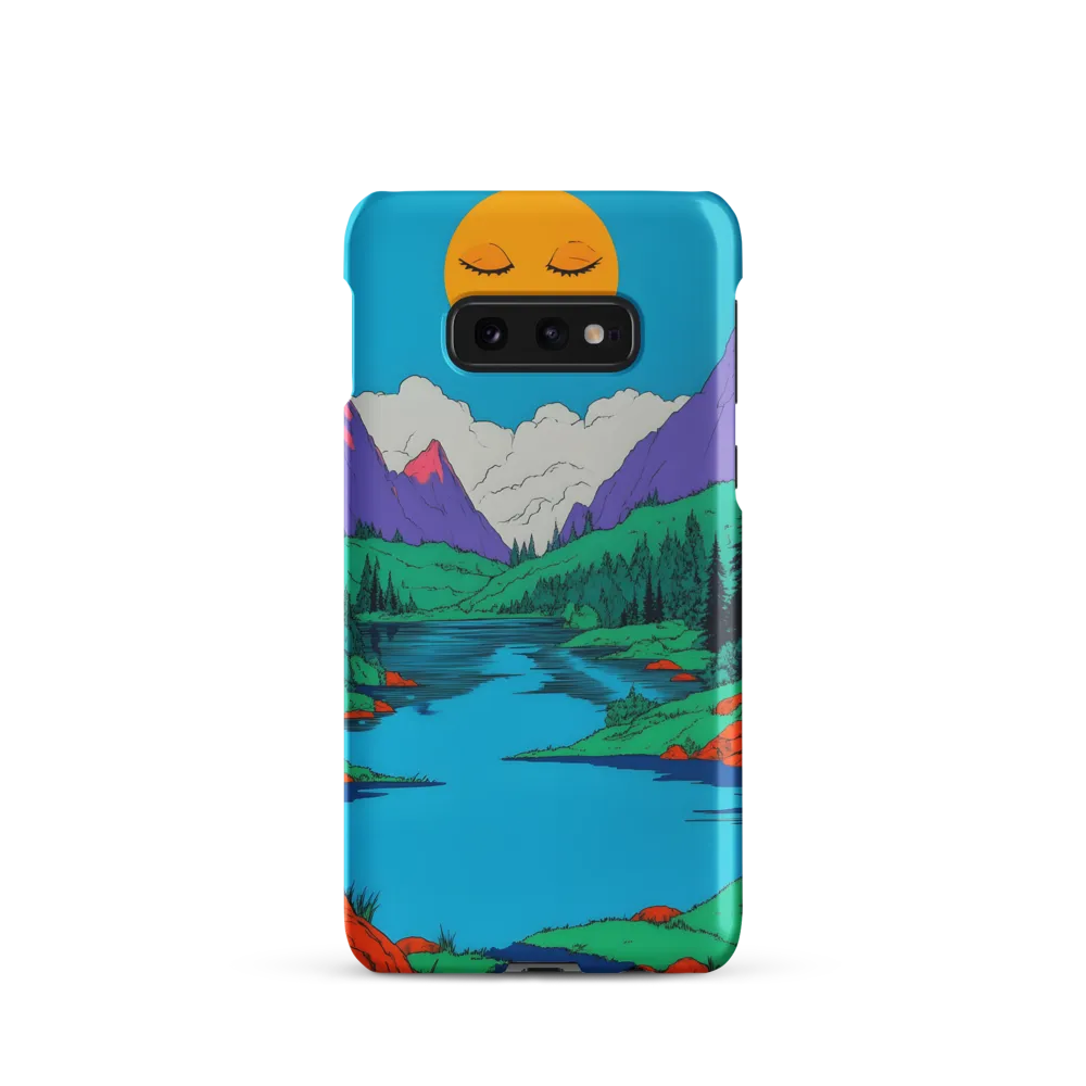 Whimsical Serenity in Vibrant Colors