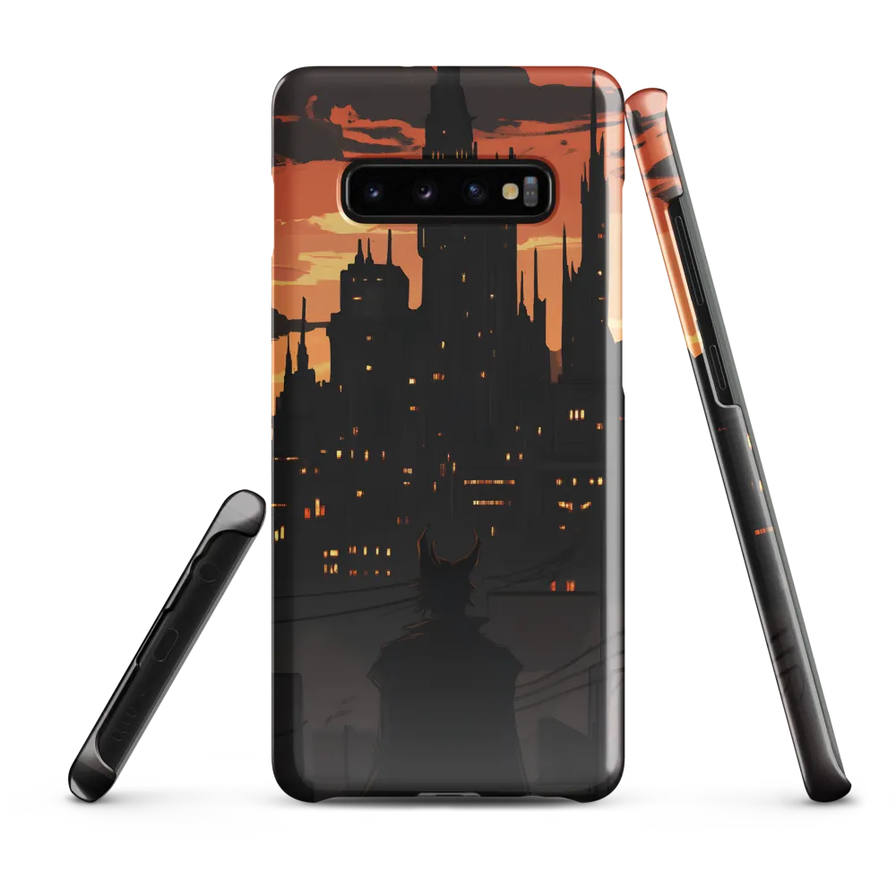 City of Shadows | Phone Case |  S10 Plus | Snap Case | Glossy