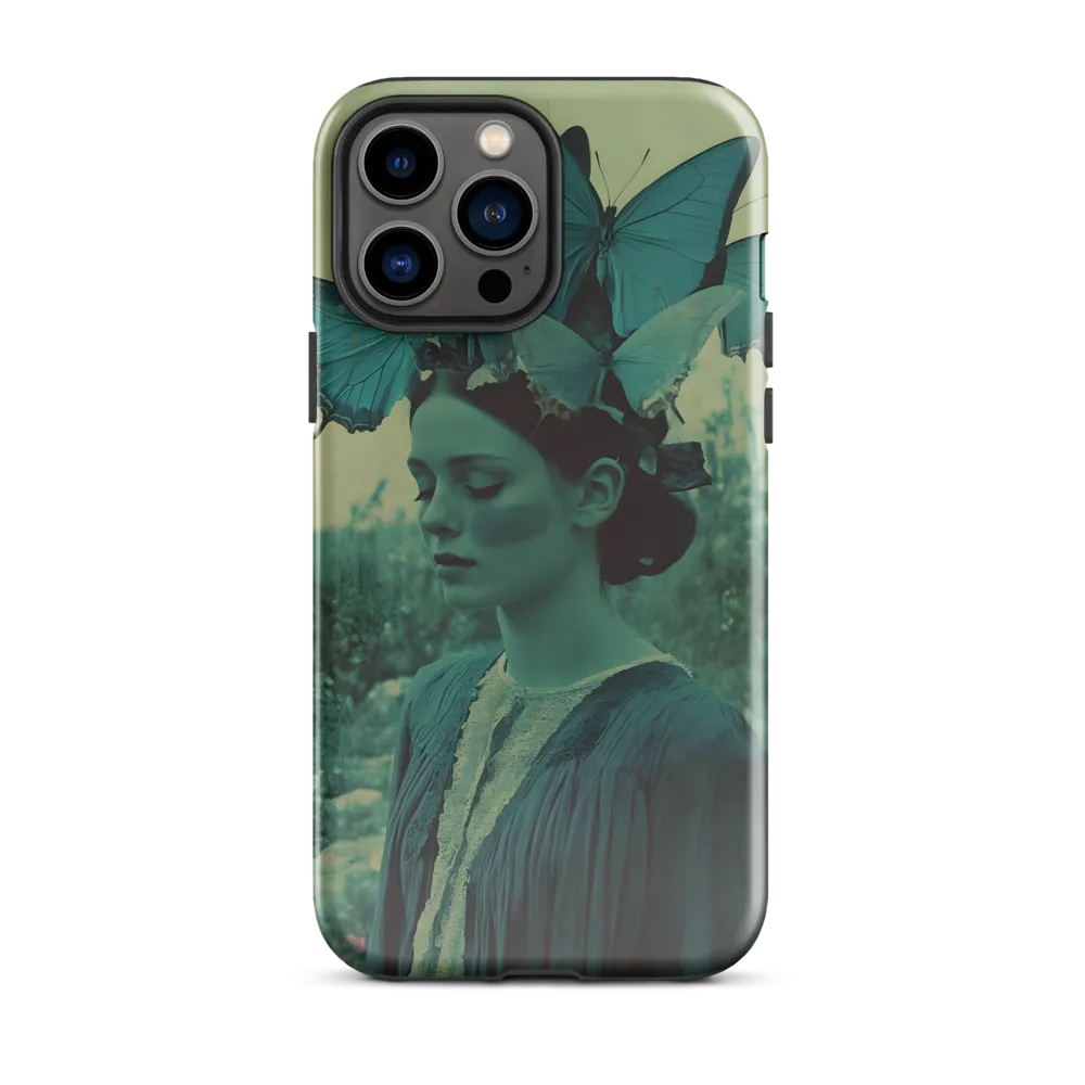 Crown of Teal Butterflies