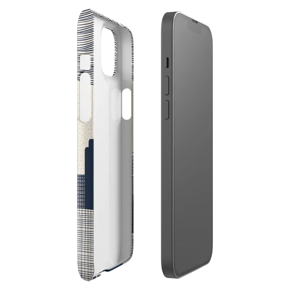 Urban Patterns: A Minimalist Skyline | Phone Case |  14 Plus | Snap Case | Glossy