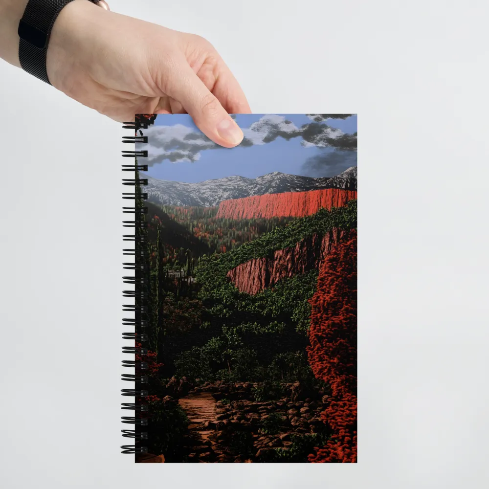 Elysium Valley | Spiral Notebook