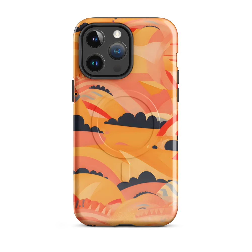 Whispers of the Abstract Horizon | Phone Case |  14 Pro Max | MagSafe® Tough Case | Glossy