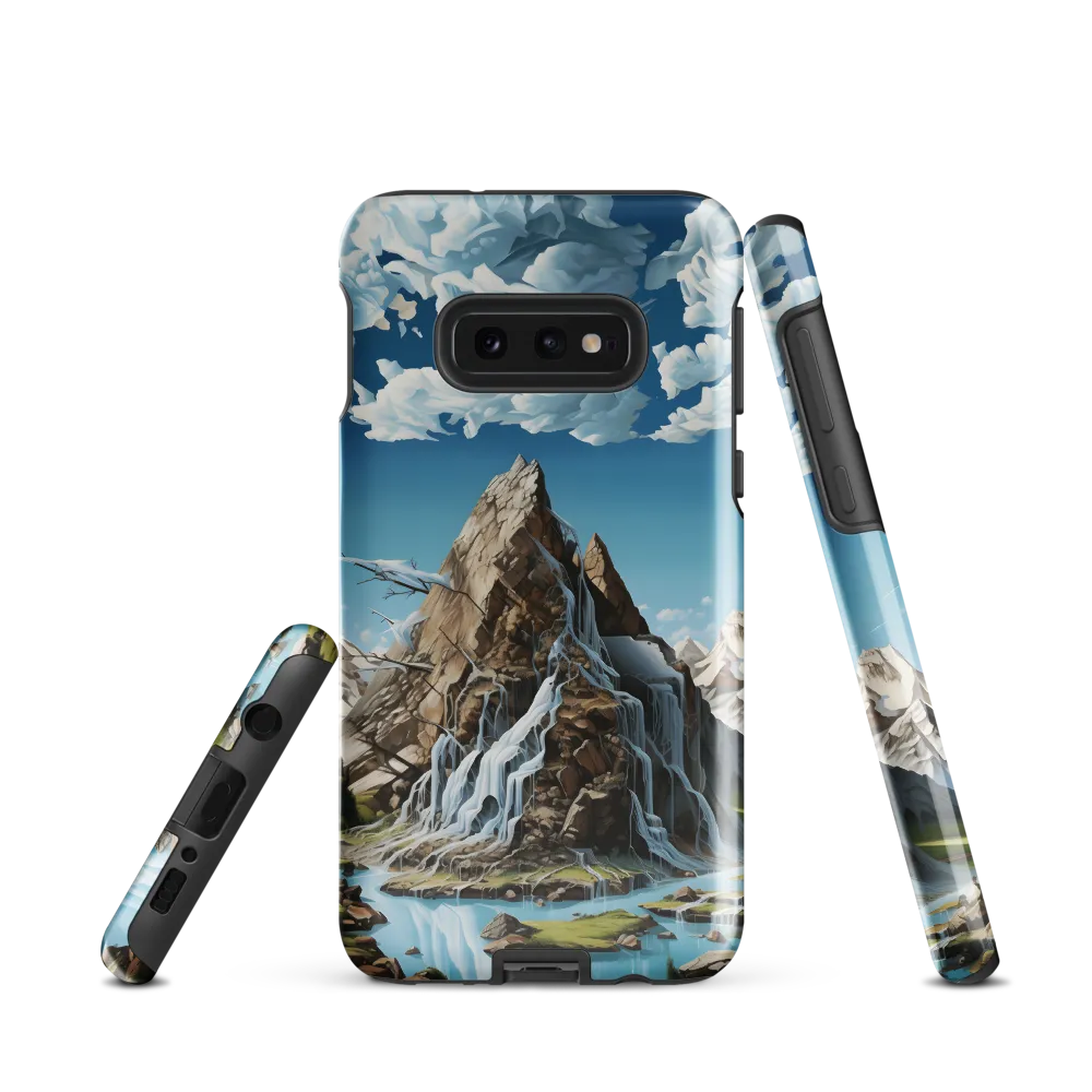 Majestic Cascade: A Mountain Masterpiece