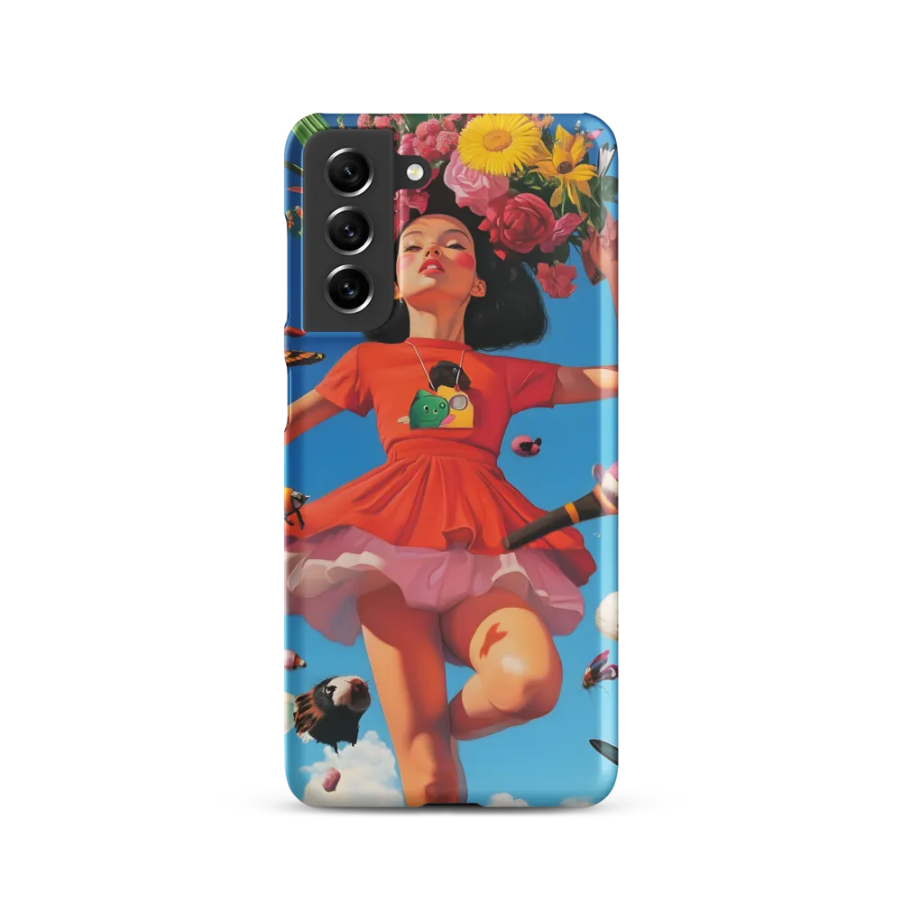 Joyful Whimsy | Phone Case |  S21 | Snap Case | Matte