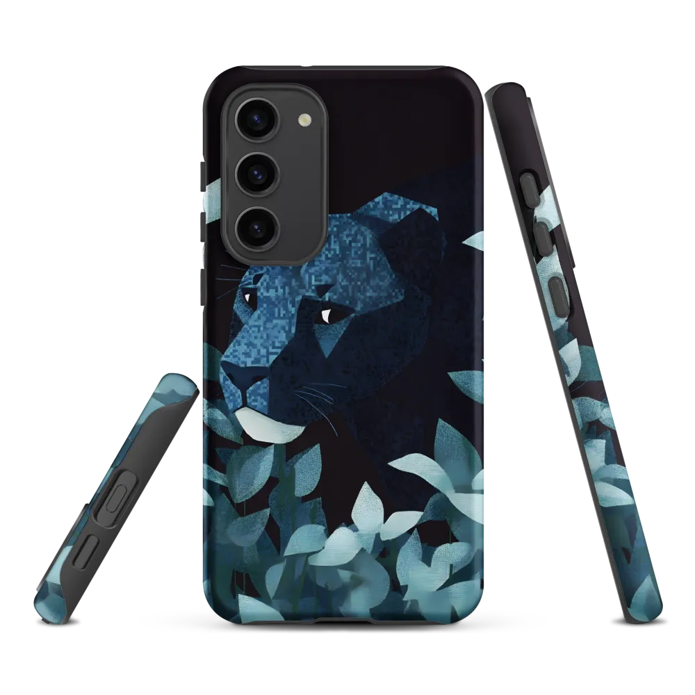 Lurking Blue: The Panther's Gaze