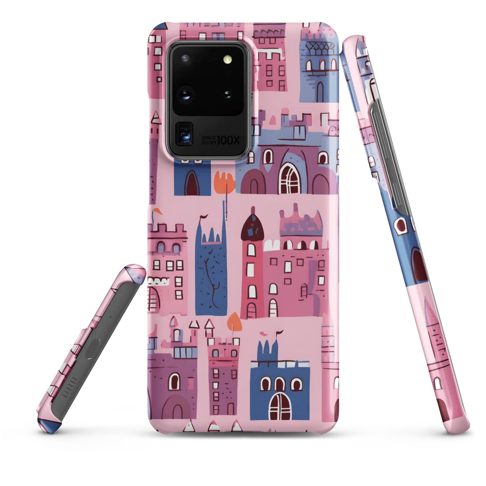 Whimsical Castles: A Playful Tapestry | Phone Case |  S20 Ultra | Snap Case | Matte