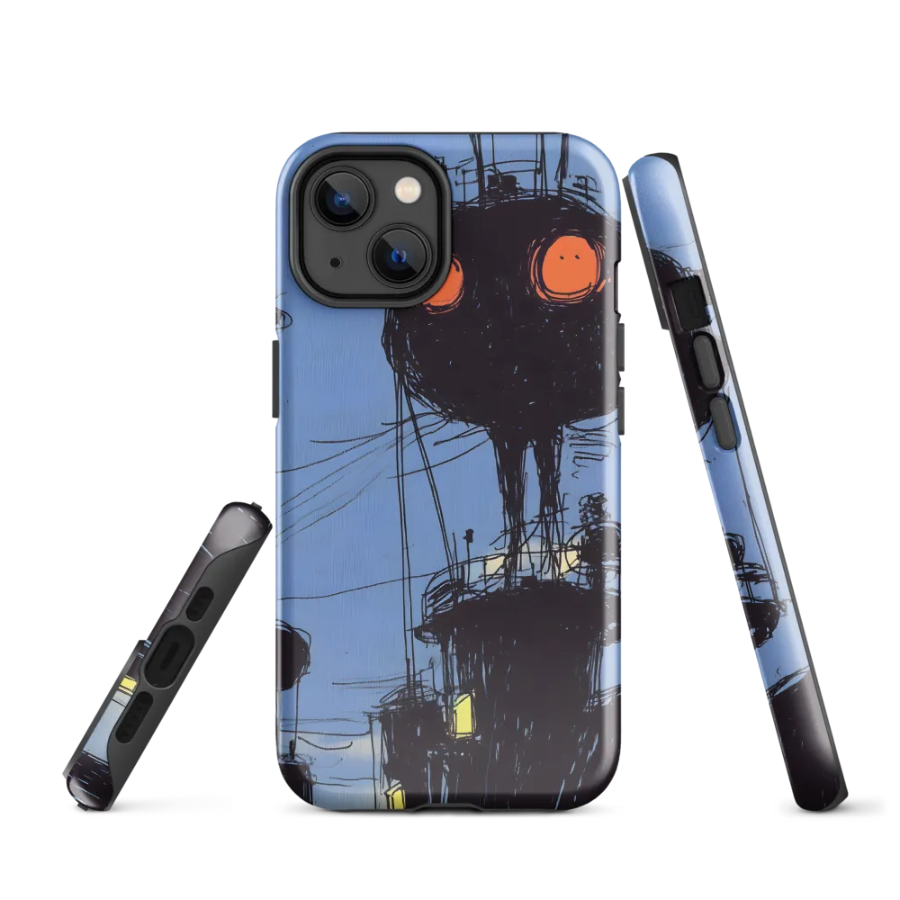 Sentinel Tower with Orange Eyes