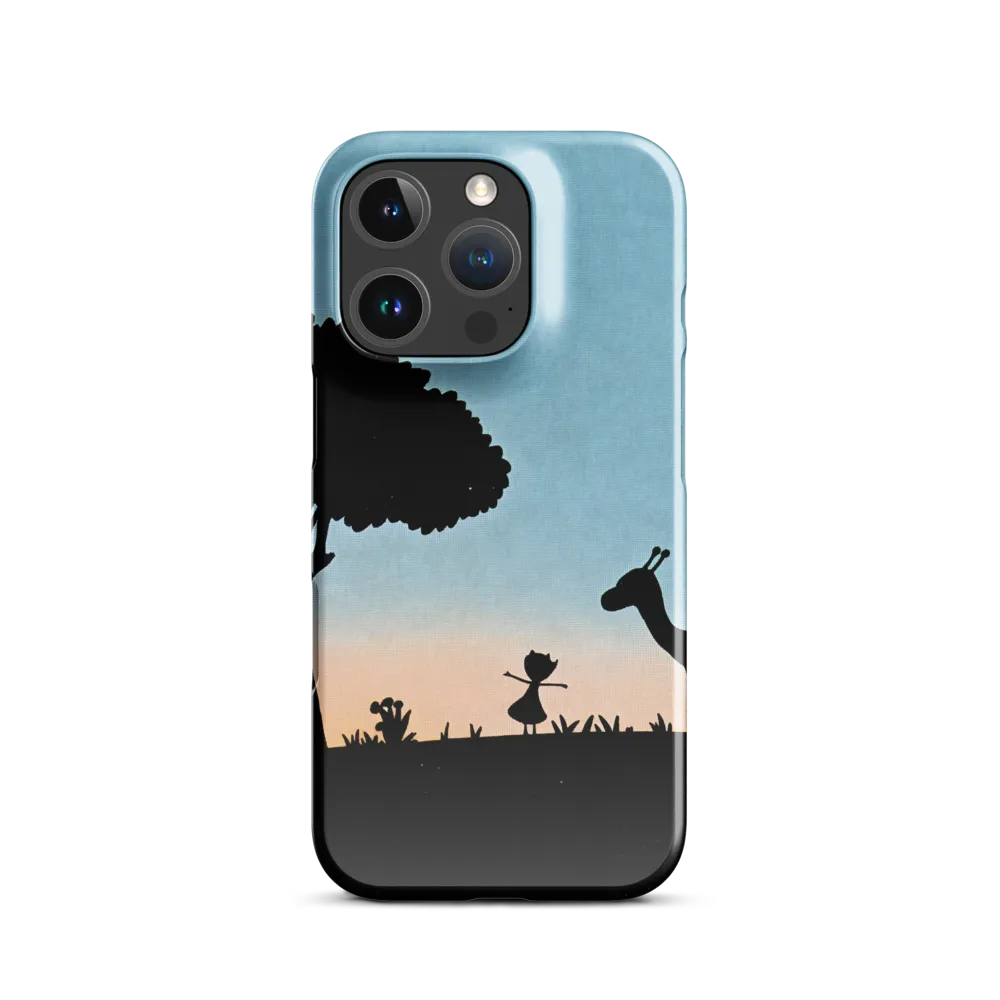 Curiosity in the Silhouette | Phone Case |  16 Pro | Snap Case | Glossy